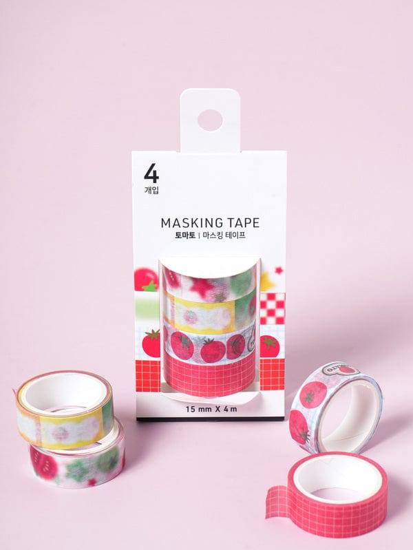 Folia washi tape hygge (4 stuks