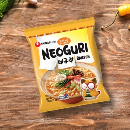 Nongshim Instant Noodle Nongshim Neoguri Seafood & Mild 120g