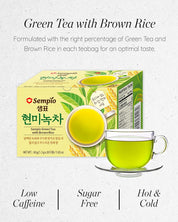 Sempio Beverage Sempio Green Tea with Brown Rice 30g (20 bags)