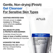 Anua Anua 8 Hyaluronic Acid Moisturizing Gentle Gel Cleanser 150ml