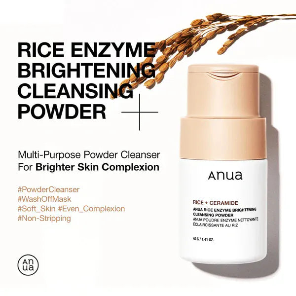Anua Anua Rice Enzyme Brightening Cleansing Powder 40ml