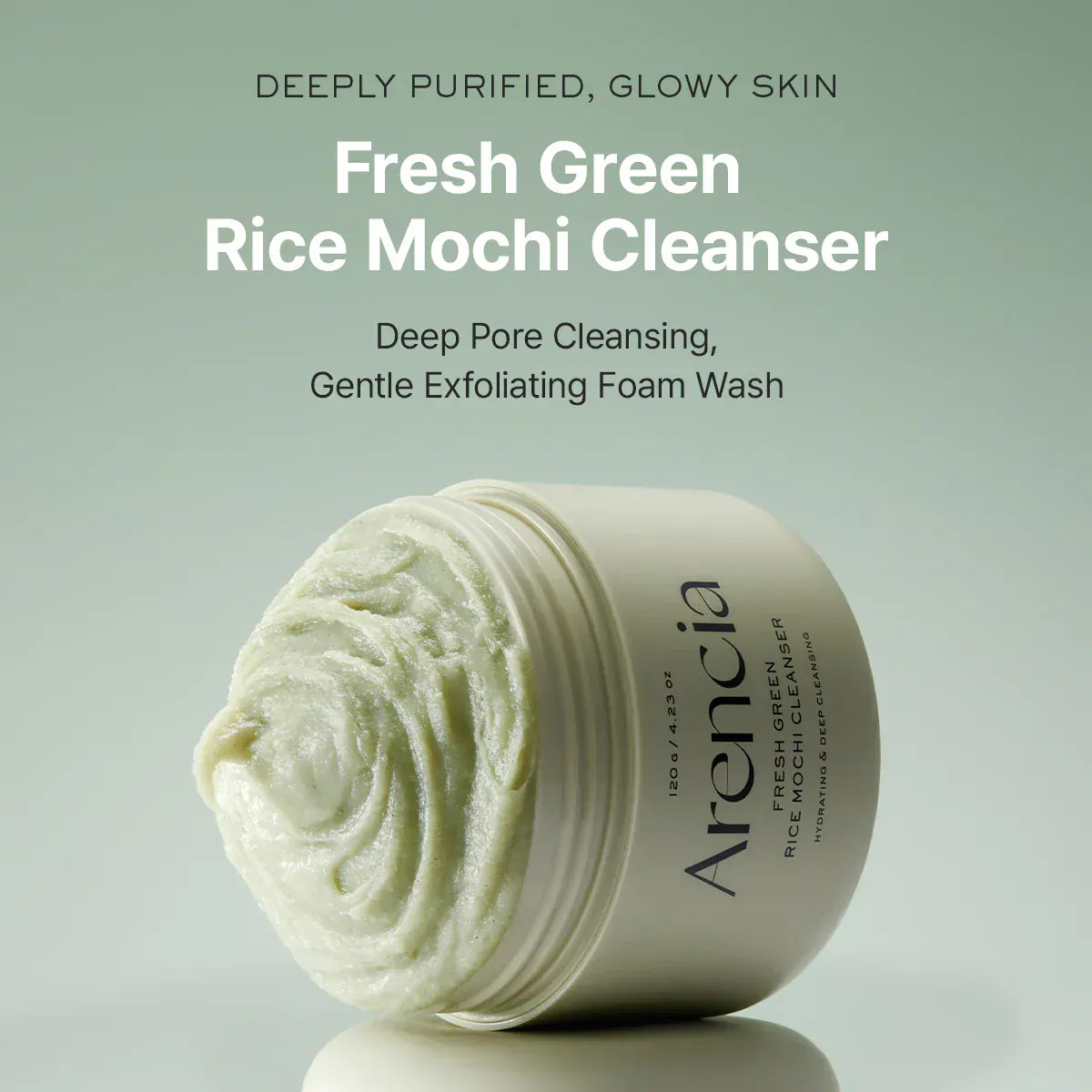 Arencia [Arencia] Fresh Green Rice Mochi Cleanser 120g