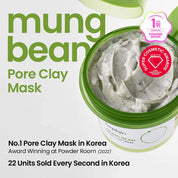 beplain Mung Bean Pore Clay Mask