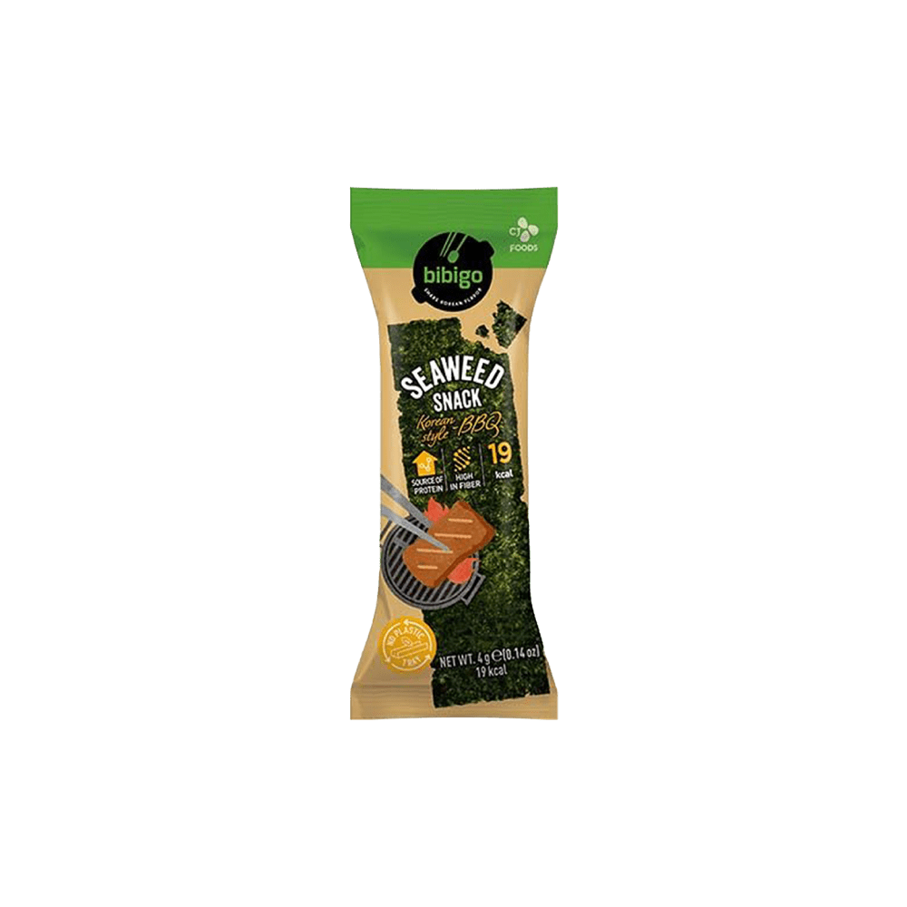 BIBIGO Snack BIBIGO Seaweed Snack BBQ 4g