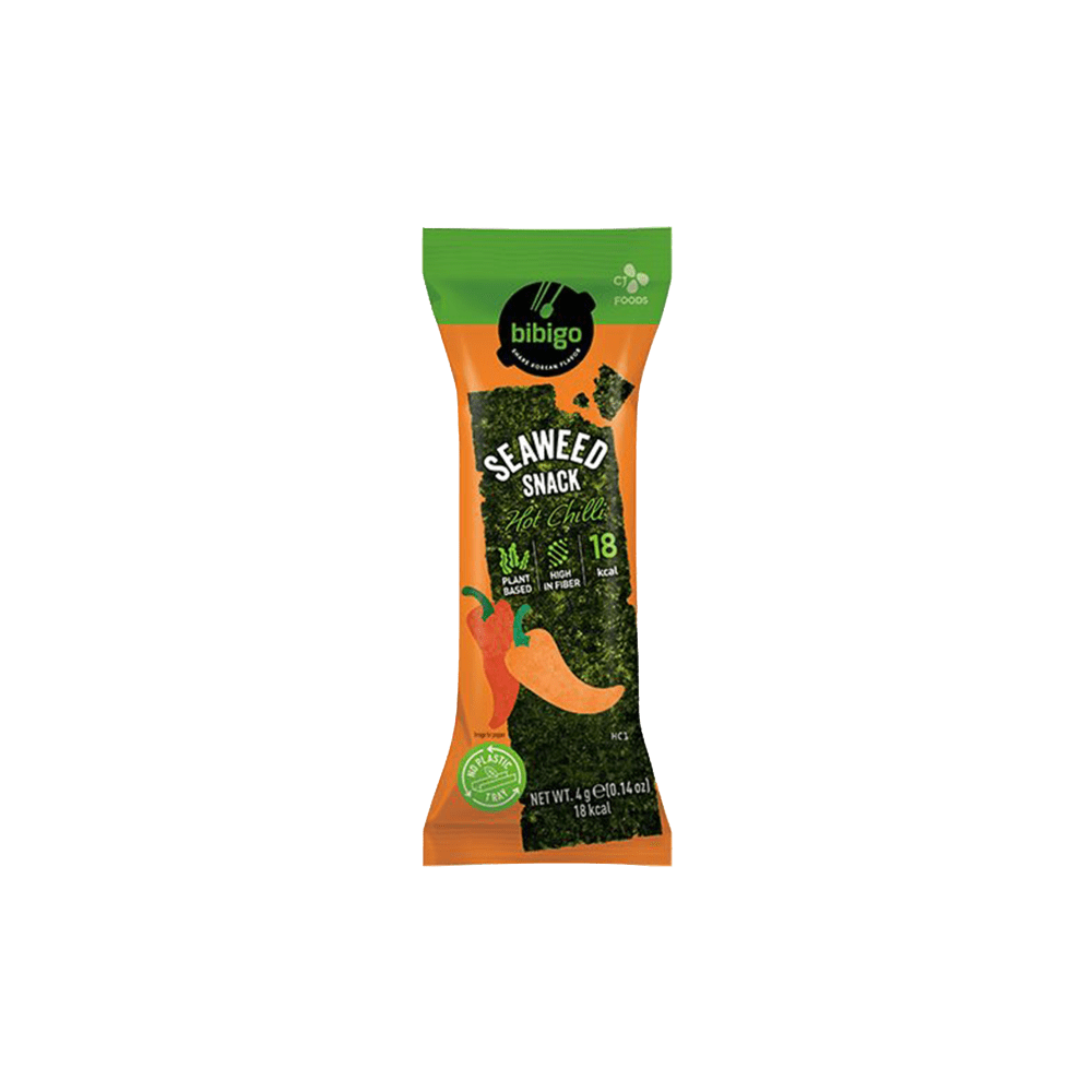 BIBIGO Snack BIBIGO Seaweed Snack Hot Chilli 4g