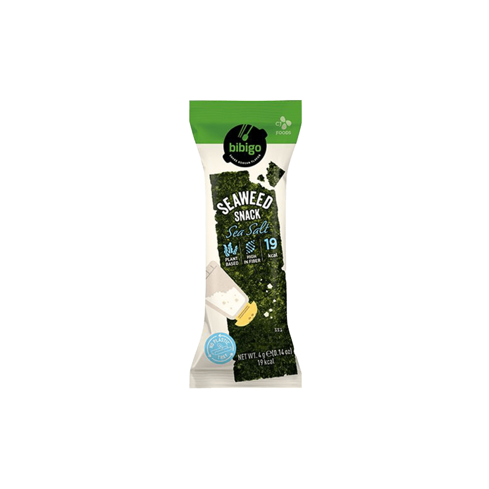 BIBIGO Snack BIBIGO Seaweed Snack Sea Salt 4g