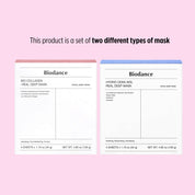 Biodance [Biodance] 1+1 Bio-Collagen Real Deep Mask 34g (4 sheets) and Hydro Cera-nol Real Deep Mask 34g (4 sheets))