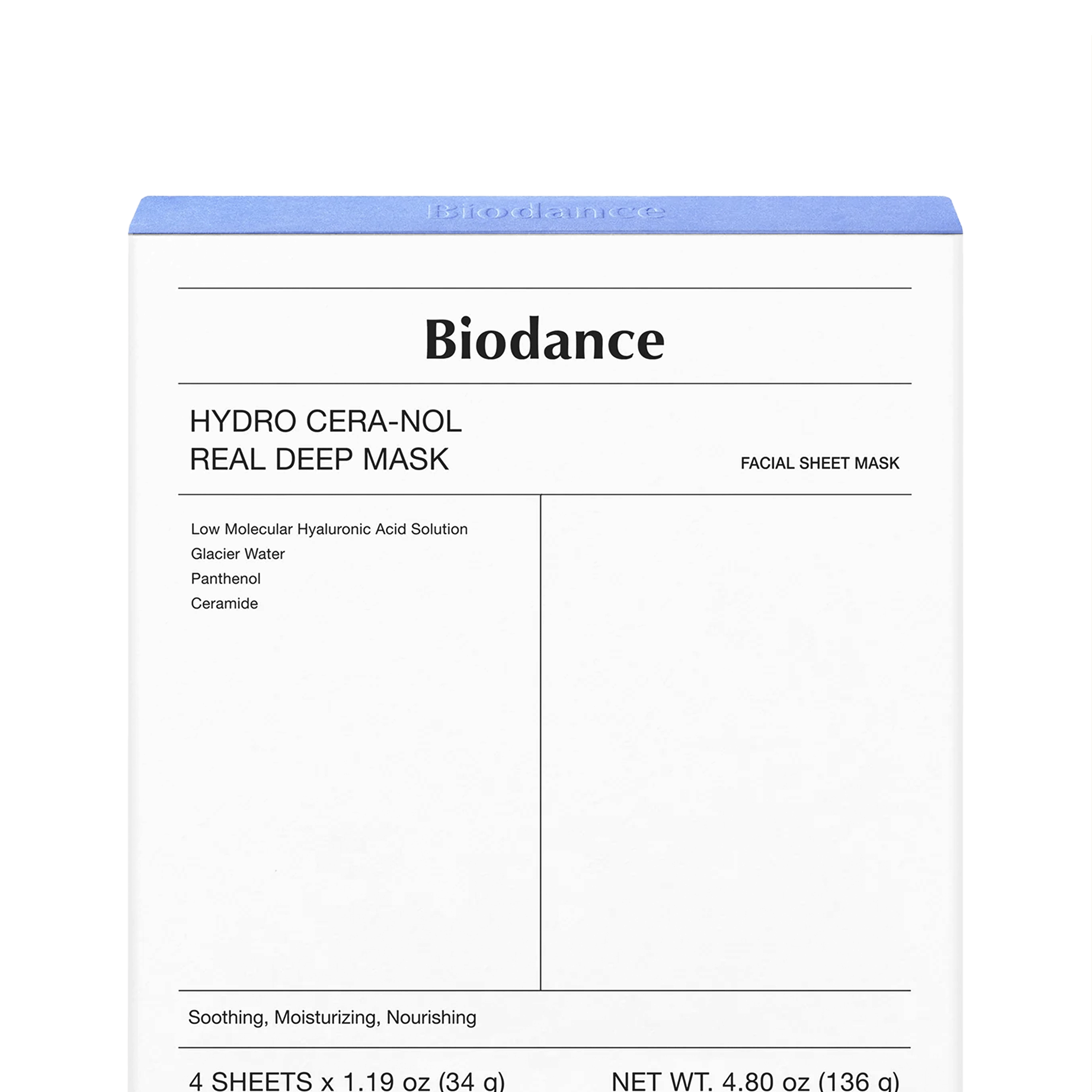 Biodance Biodance Hydro Cera-nol Real Deep Mask 34g(4ea)