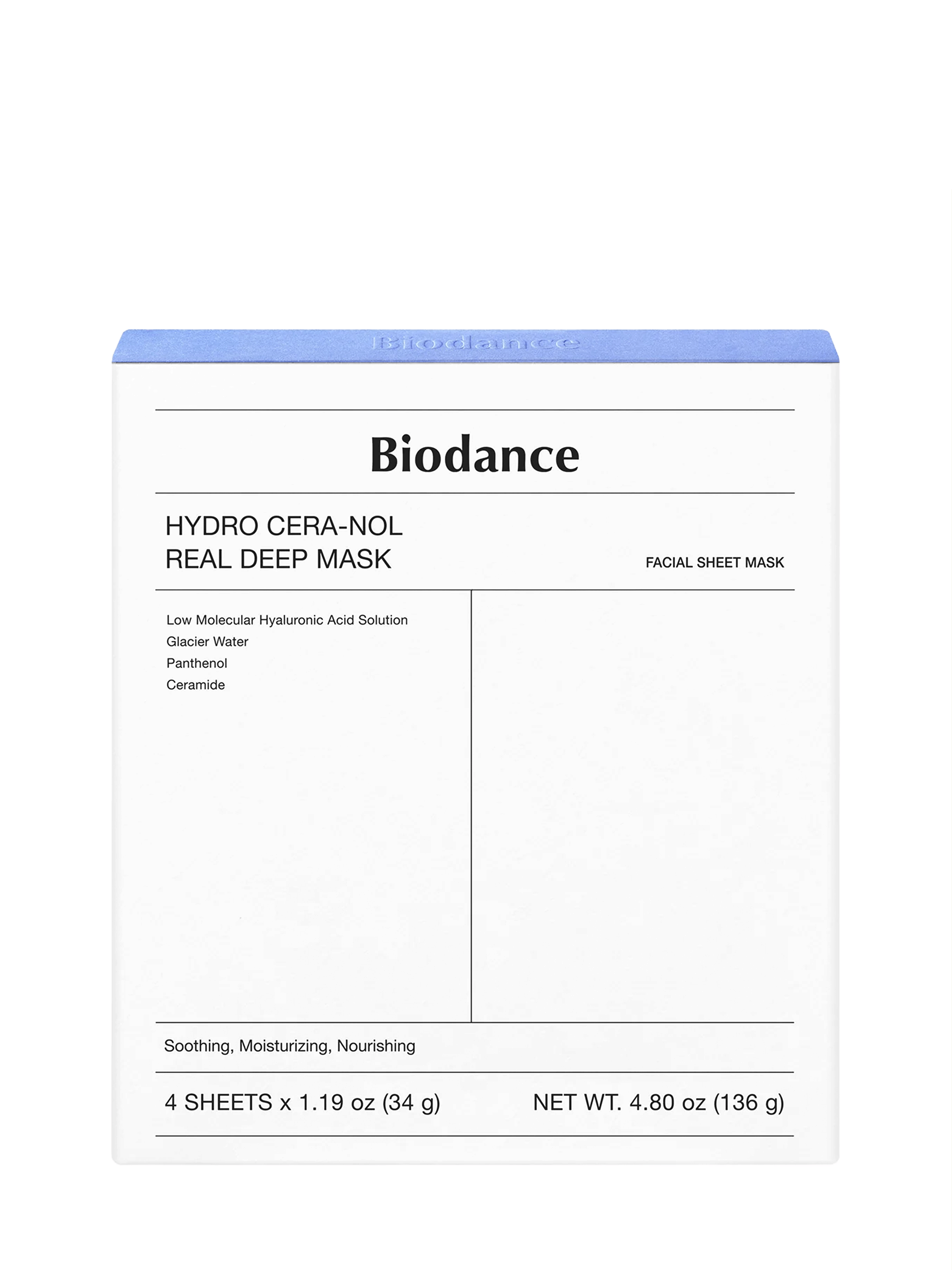 Biodance Biodance Hydro Cera-nol Real Deep Mask 34g(4ea)
