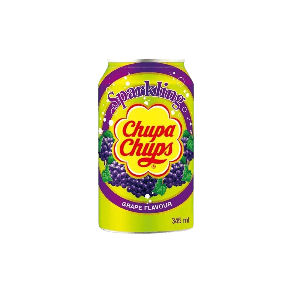 Chupa Chups Beverage Chupa Chups Drink Sparkling Grape 345ml