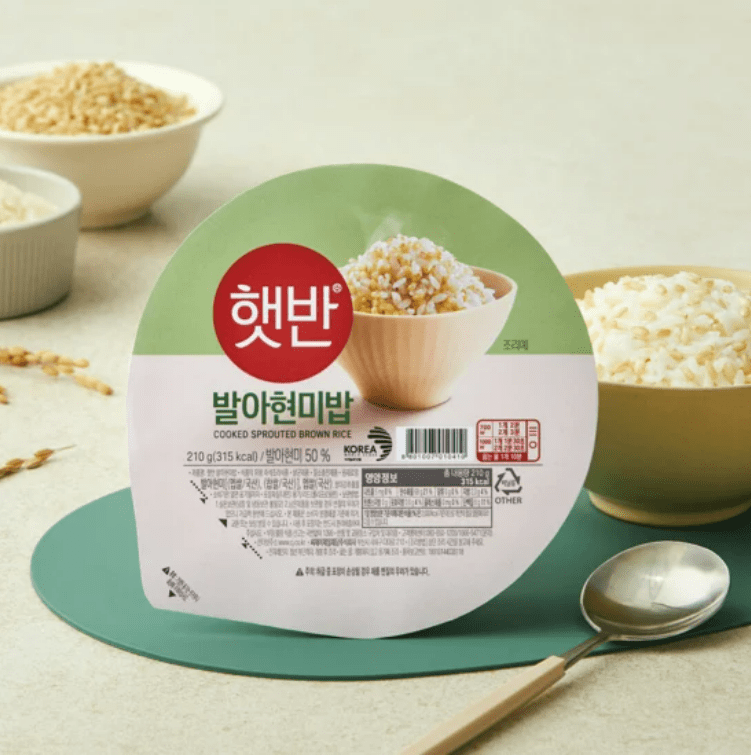 CJ Rice CJ Hetbahn Cooked Sprouted Brown Rice 210g