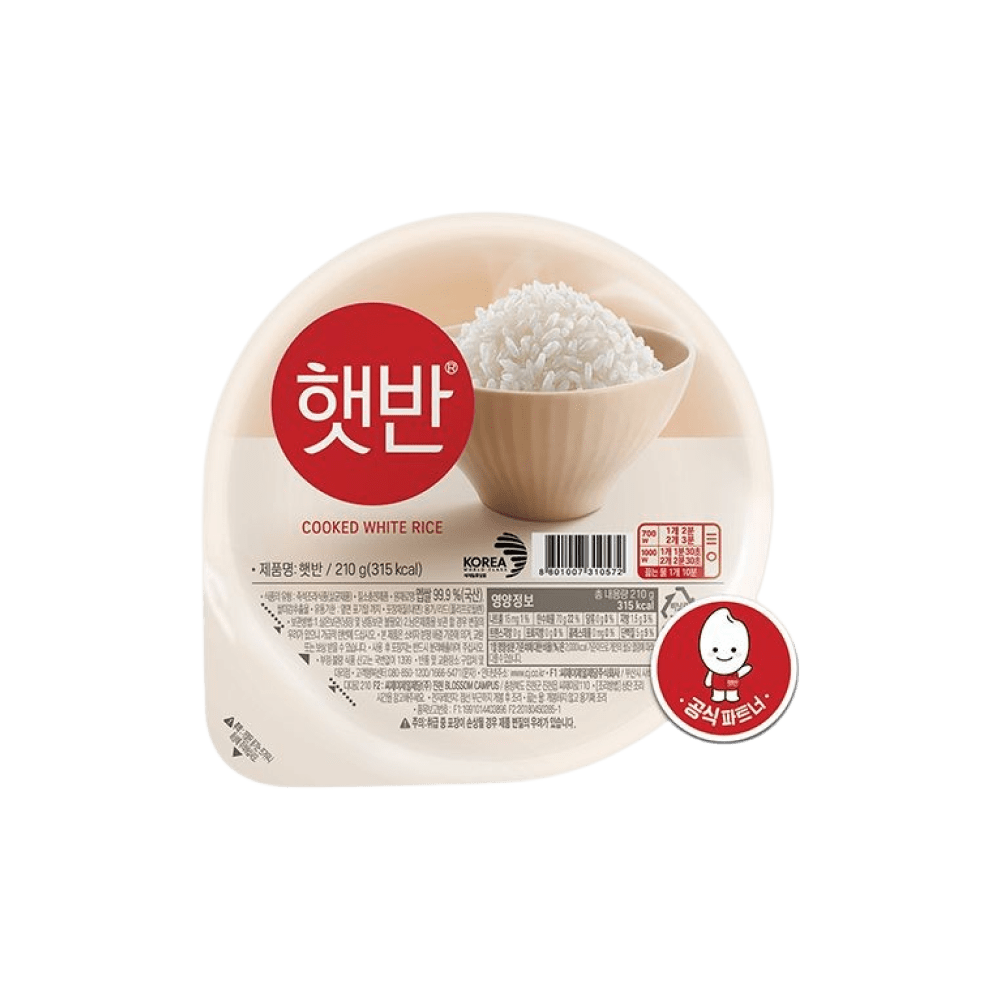 CJ Rice CJ Hetbahn Cooked White Rice 210g