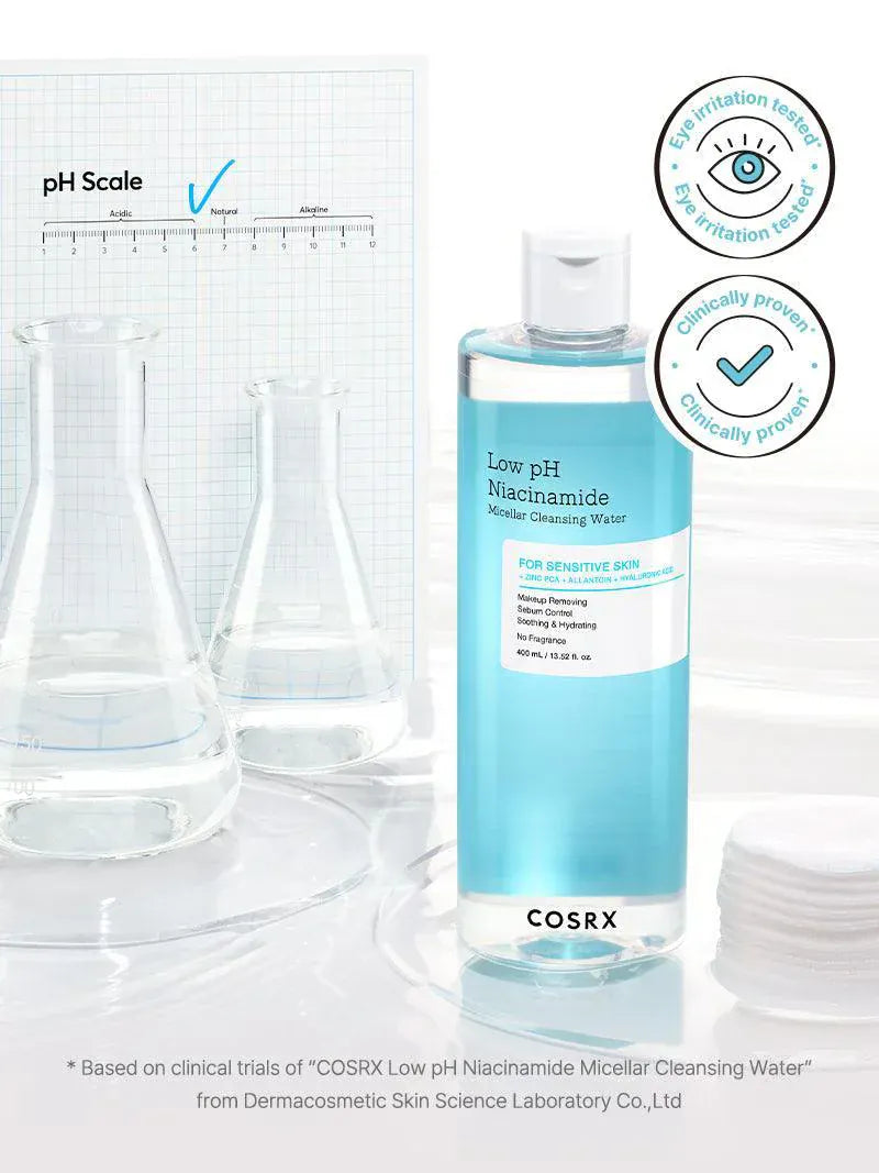 COSRX COSRX Low pH Niacinamide Micellar Cleansing Water 400ml