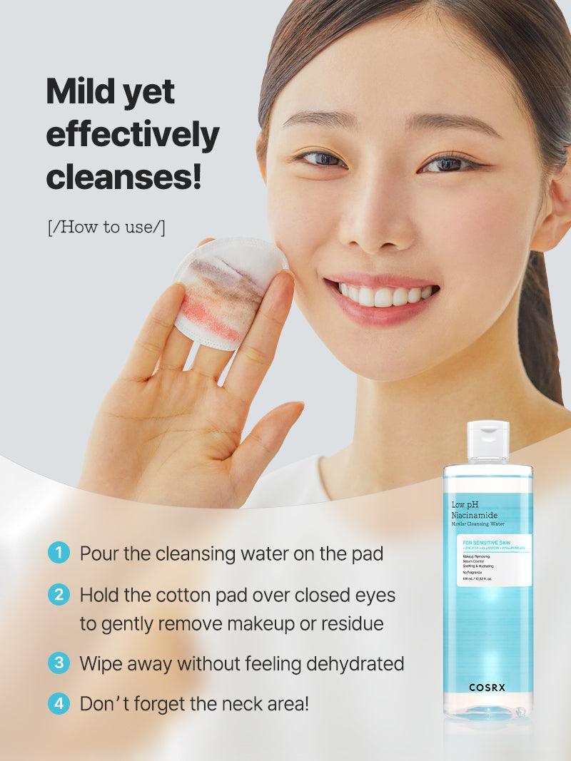 COSRX COSRX Low pH Niacinamide Micellar Cleansing Water 400ml