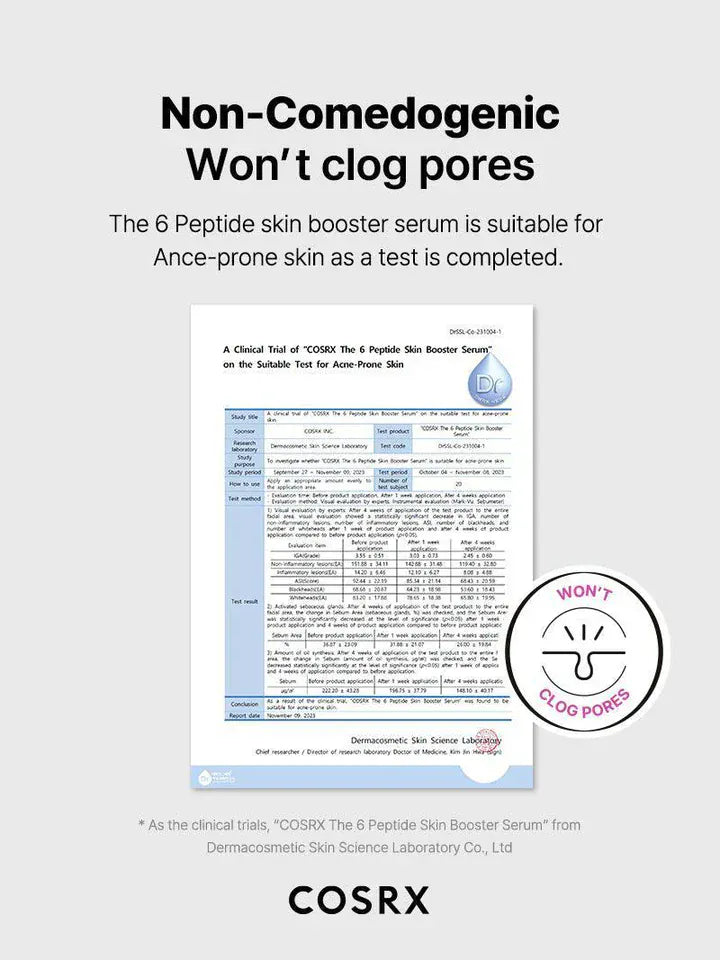 COSRX COSRX The 6 Peptide Skin Booster Serum 150ml