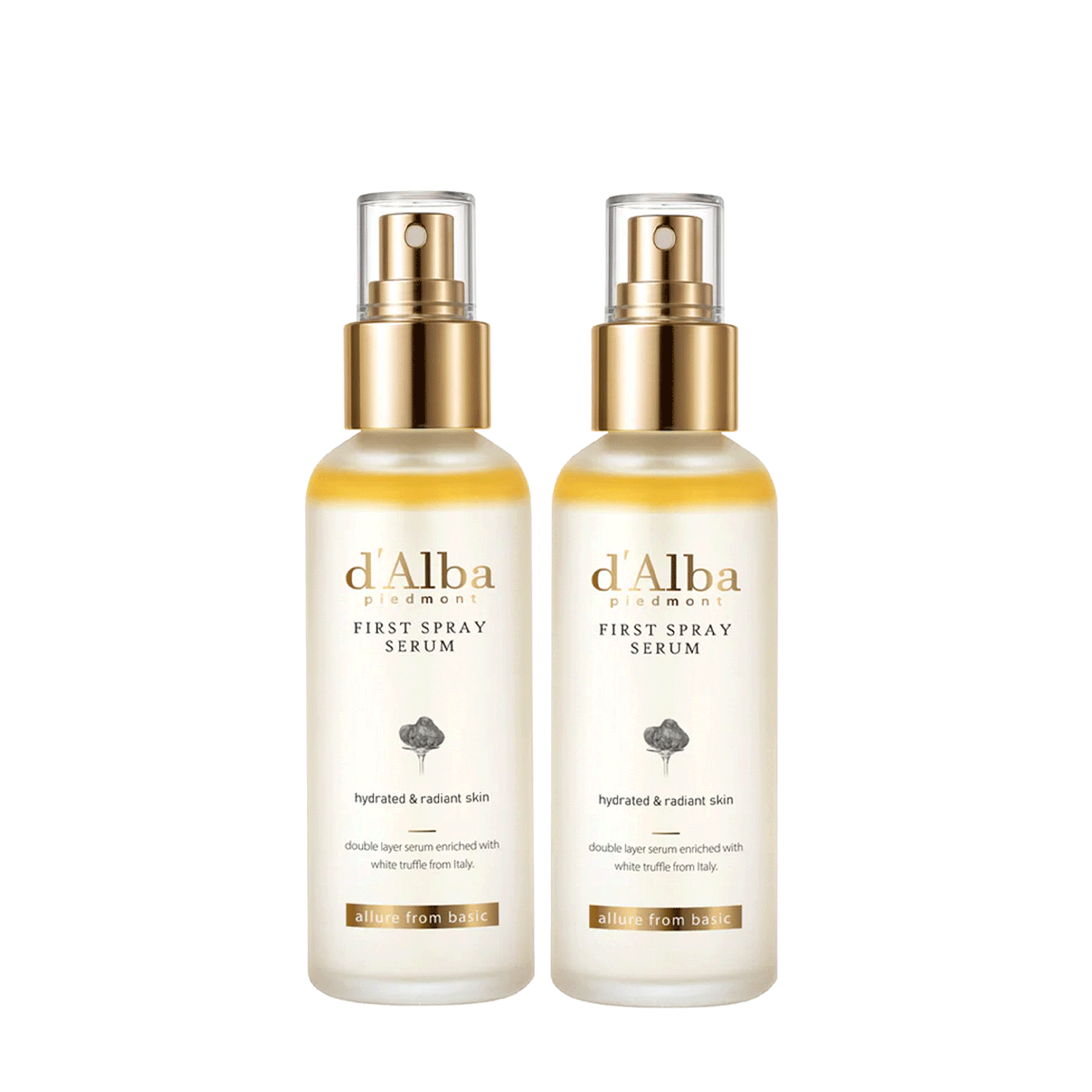 d'Alba [d'Alba] WHITE TRUFFLE FIRST SPRAY SERUM 100ML 2pcs