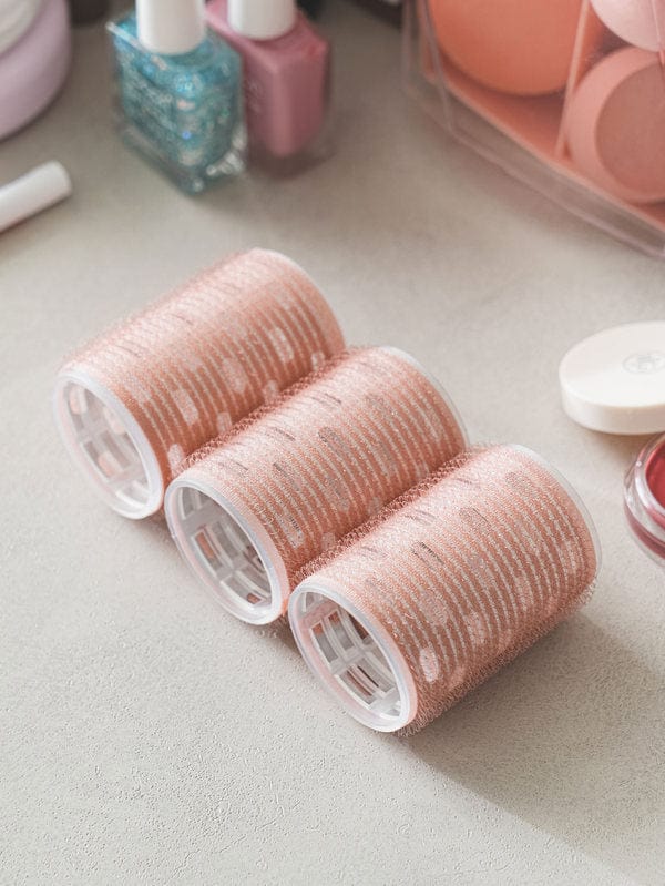 DAISO Accessories Aluminum Thermal Hair Rollers (Set of 3)