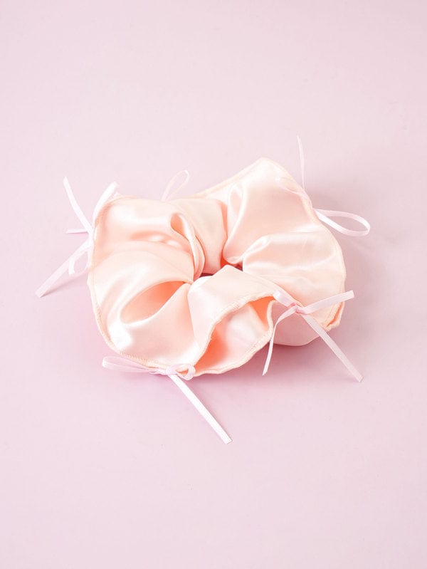 DAISO Accessories Balletcore Ribbon Scrunchie
