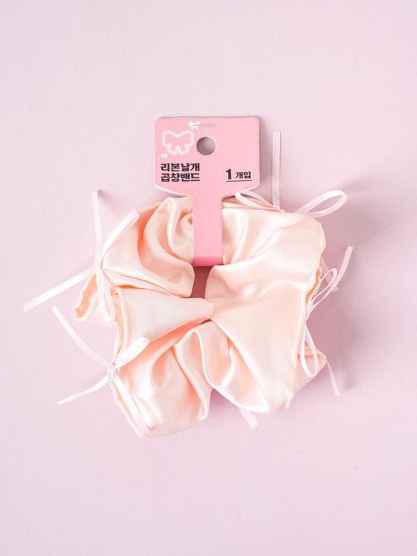 DAISO Accessories Balletcore Ribbon Scrunchie