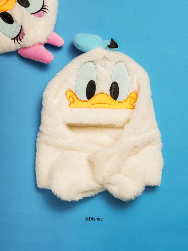 DAISO Accessories Blue- Donald Duck Disney Donald Duck Kids' Plush Hat