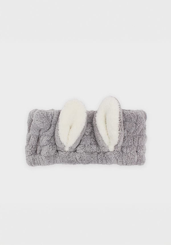 DAISO Accessories Bunny Ear Plush Hairband