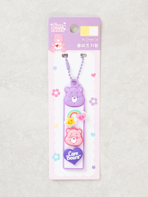 DAISO Accessories Care Bears All Bits Keyring