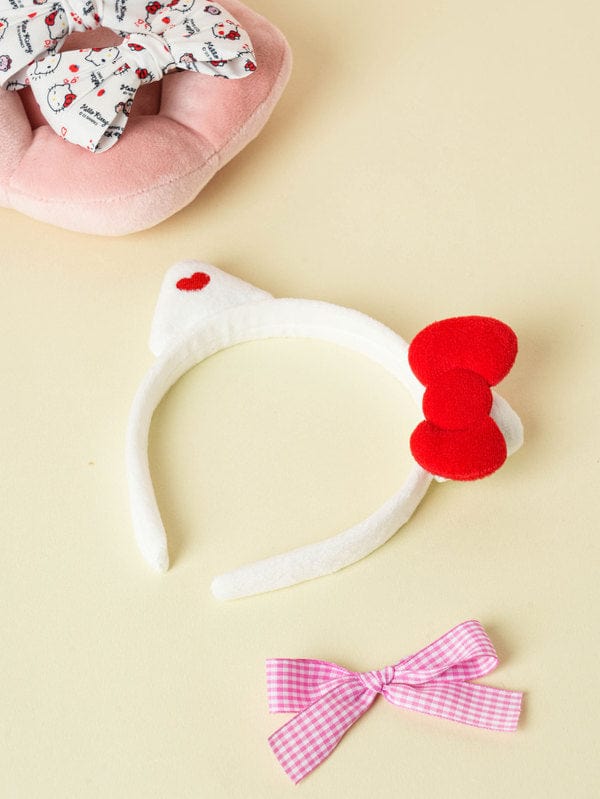 DAISO Accessories Hello Kitty Plush Headband (Copy)- 상세 설명