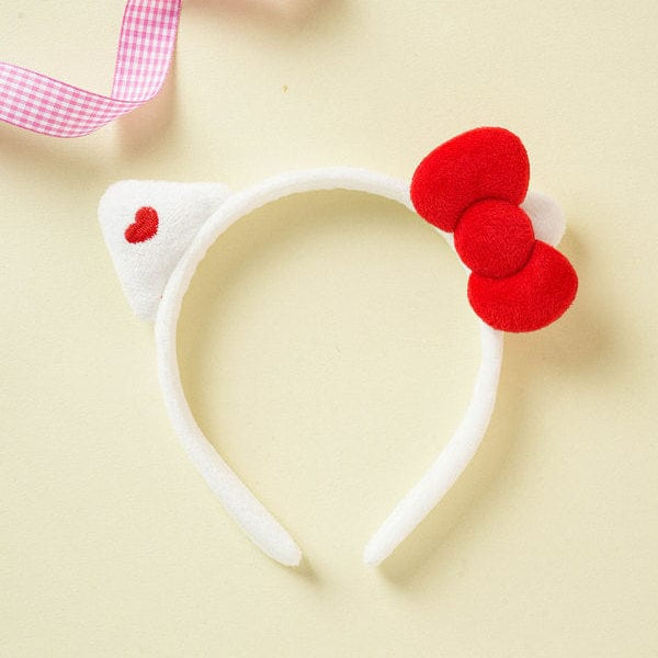 DAISO Accessories Hello Kitty Plush Headband (Copy)- 상세 설명