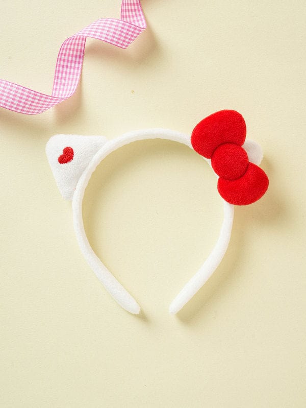 DAISO Accessories Hello Kitty Plush Headband (Copy)- 상세 설명