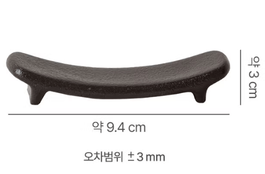 DAISO Accessories Korean Spoon & Chopstick Rest(2pcs)