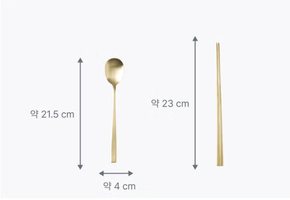 DAISO Accessories Korean Spoon & Chopstick Set