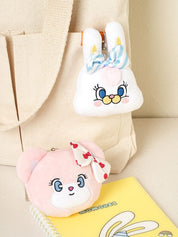 DAISO Accessories Momorei Plush Keychain Accessory