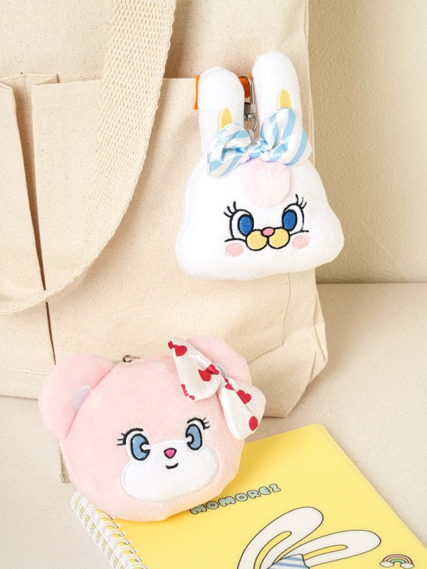 DAISO Accessories Momorei Plush Keychain Accessory