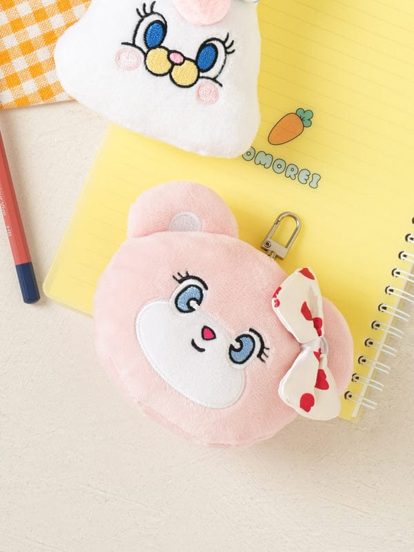 DAISO Accessories Momorei Plush Keychain Accessory