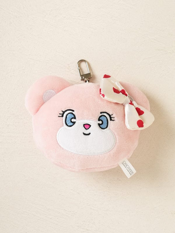 DAISO Accessories Momorei Plush Keychain Accessory