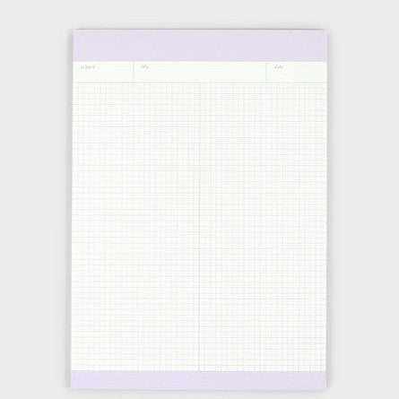 DAISO Stationery B5 Memo Pad (32 Sheets)