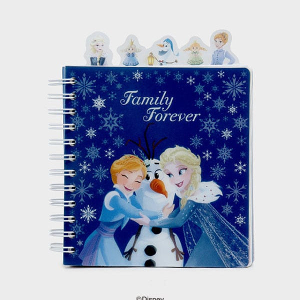 DAISO Stationery Disney Frozen Index Notebook (100 Sheets)