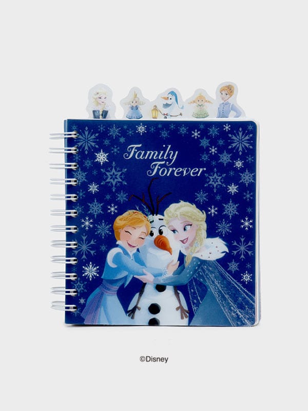 DAISO Stationery Disney Frozen Index Notebook (100 Sheets)