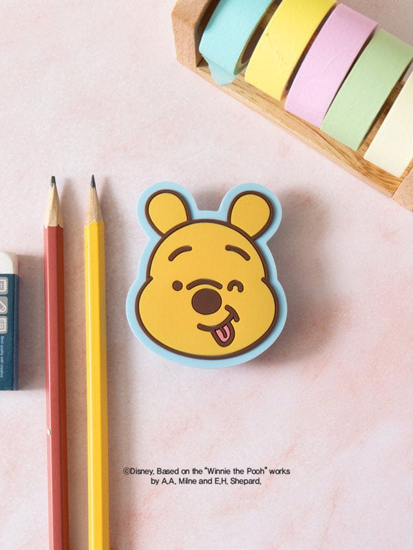 DAISO Stationery Disney Winnie the Pooh Pencil Sharpener