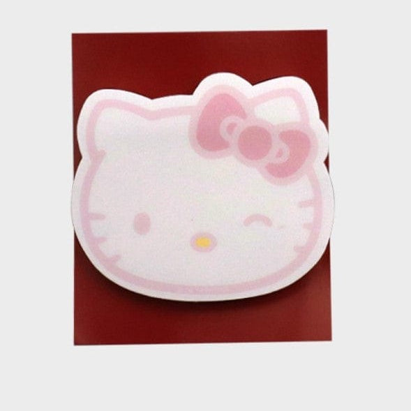 DAISO Stationery Hello Kitty Face Post-it (70 Sheets)