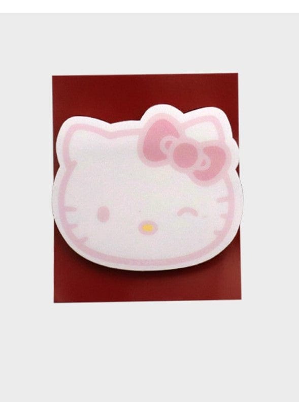 DAISO Stationery Hello Kitty Face Post-it (70 Sheets)