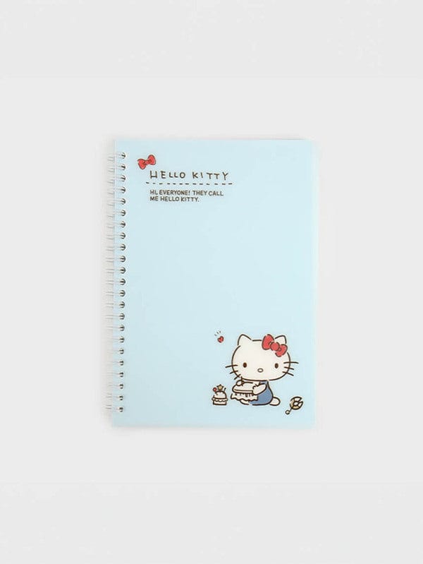 DAISO Stationery Hello Kitty Lined Notebook A5 (80 Sheets)