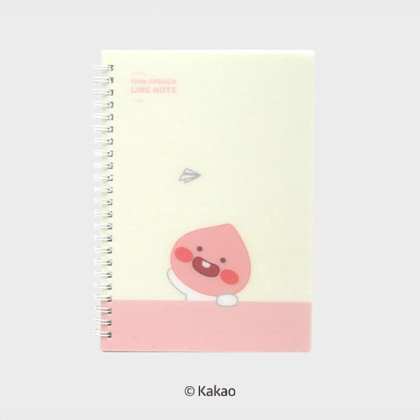 DAISO Stationery Little Kakao Friends Lined Notebook A5 (80 Sheets)