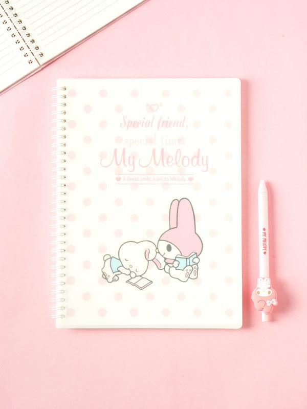 DAISO Stationery My Melody Character Notebook B5 (80 Sheets)