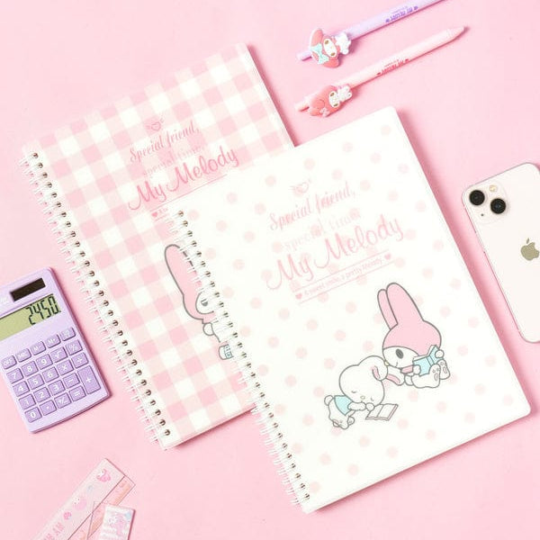 DAISO Stationery My Melody Character Notebook B5 (80 Sheets)