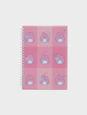 DAISO Stationery My Melody Lined Notebook A5 (80 Sheets)