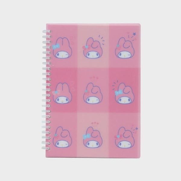 DAISO Stationery My Melody Lined Notebook A5 (80 Sheets)