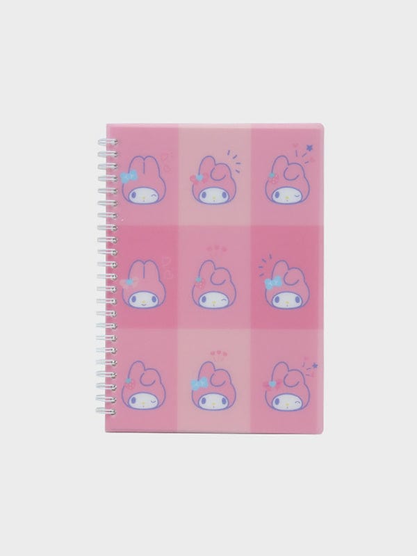 DAISO Stationery My Melody Lined Notebook A5 (80 Sheets)