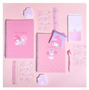 DAISO Stationery My Melody Lined Notebook A5 (80 Sheets)