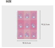 DAISO Stationery My Melody Lined Notebook A5 (80 Sheets)